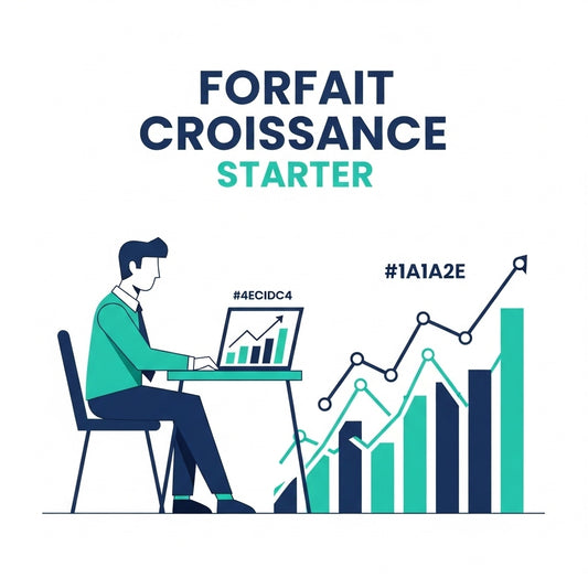 Forfait Croissance Starter – Lancez vos ventes en ligne